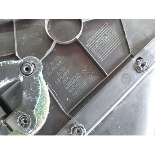 Forro De Porta Traseiro Direito Peugeot 308 2014 - Original