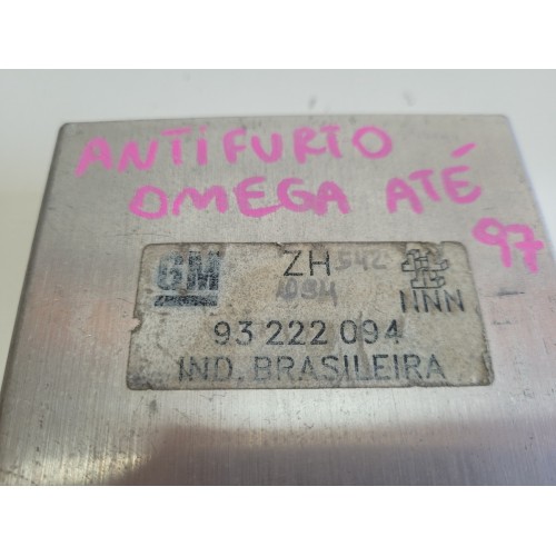 Modulo Controle De Alarme Anti-furto Gm Omega 1993 Á 1998