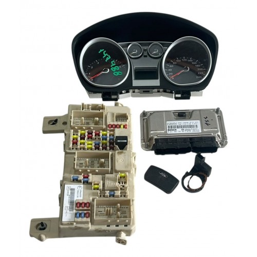Kit Code Modulo Injeção Ford Focus 2.0 16v Duratec Aut. 2012