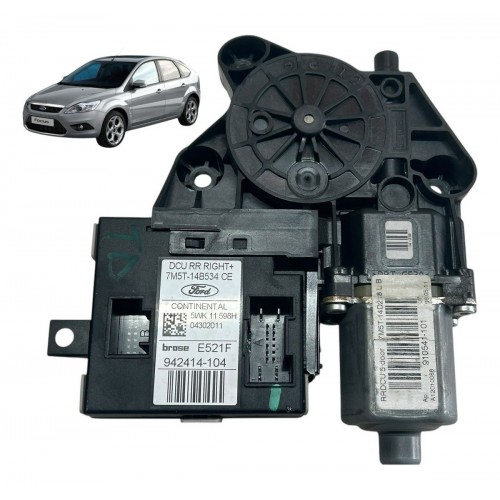 Motor Vidro Elétrico Traseiro Direito F...