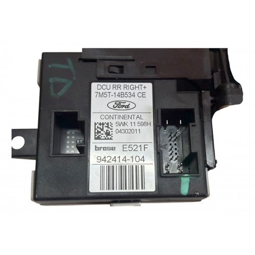 Motor Vidro Elétrico Traseiro Direito Ford Focus 2011 2012