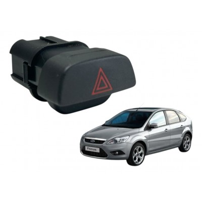 Botão Pisca Alerta Ford Focus 2009 2010 2011 2012