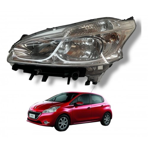 Farol Lado Esquerdo Peugeot 208 2014 201...