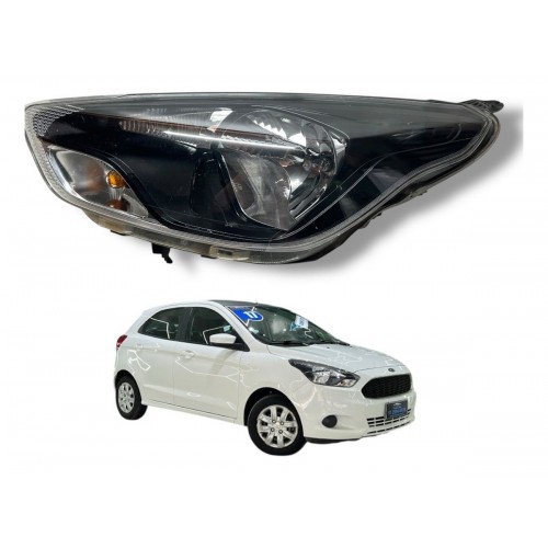 Farol Lado Esquerdo Ford Ka 2015 2016 20...