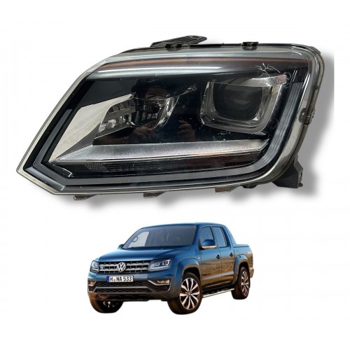 Farol Lado Esquerdo Vw Amarok 2018 2019 ...