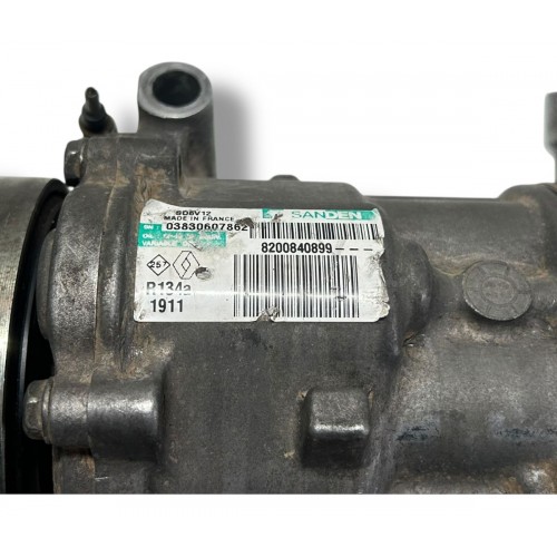 Compressor Ar Condicionado Renault Clio 1.0 16v 2005 Á 2008