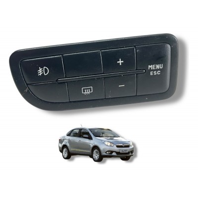Botão Farol De Milha Desembaçador Fiat Grand Siena 2012 2013