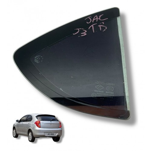 Vidro Fixo Traseiro Direito Jac J3 2011 ...
