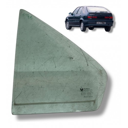 Vidro Fixo Traseiro Esquerdo Renault 19