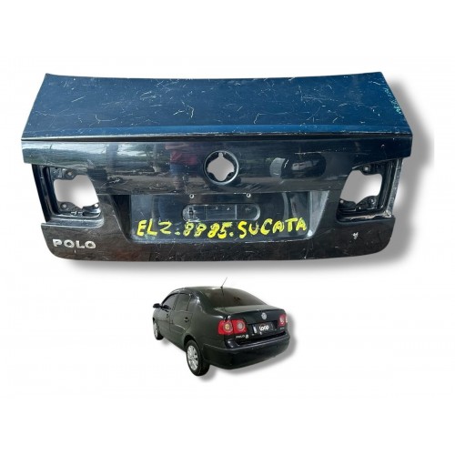 Tampa Traseira Vw Polo Sedan 2008 2009 2...