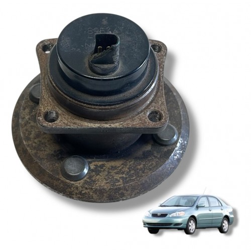 Cubo De Roda Traseiro C/abs Toyota Corol...