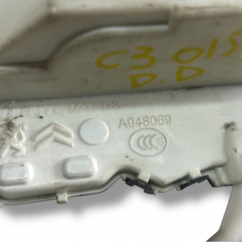 Fechadura Elétrica Dianteira Direita Citroen C3 2014 2015