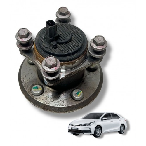 Cubo De Roda Traseiro C/abs Toyota Corol...