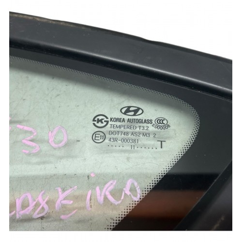 Vidro Fixo Traseiro Esquerdo Hyundai I30 2009 2010 2011