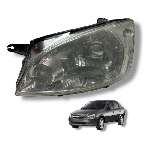 Farol Esquerdo Gm Corsa Classic 2010 201...