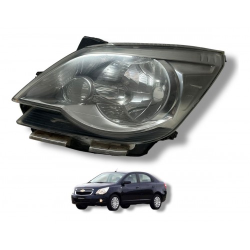 Farol Lado Esquerdo Gm Cobalt 2013 2014 ...