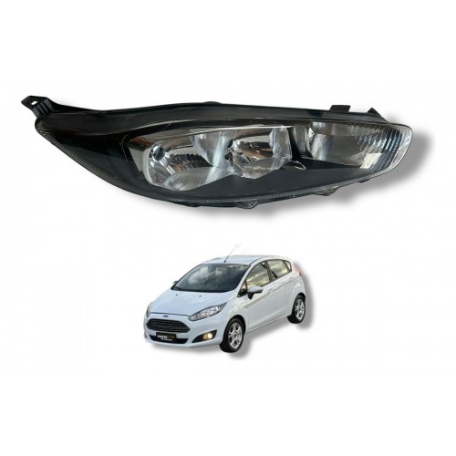 Farol Lado Direito Ford New Fiesta 2014 ...
