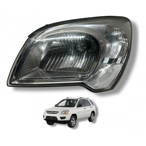 Farol Lado Esquerdo Kia Sportage 2007 20...
