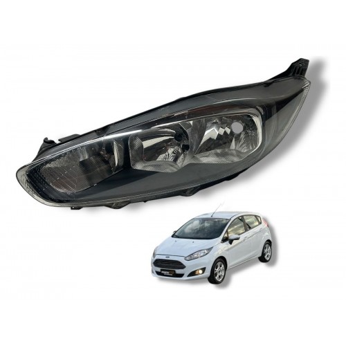 Farol Lado Esquerdo Ford New Fiesta 2014...