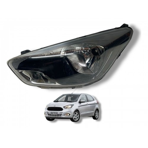 Farol Lado Esquerdo Ford Ka 2015 2016 20...