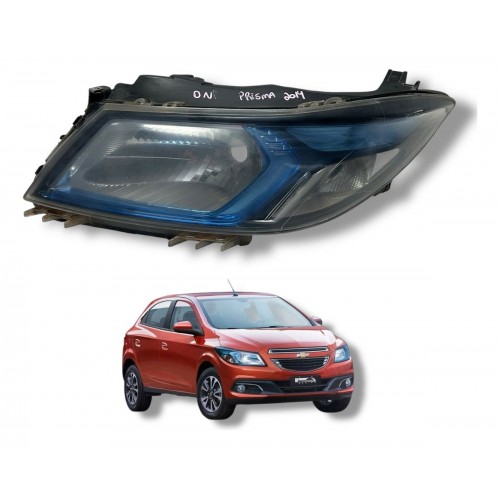 Farol Lado Esquerdo Gm Onix 2013 2014 20...