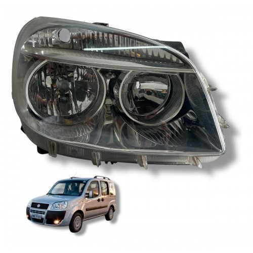 Farol Lado Direito Fiat Doblo 2012 2013 ...