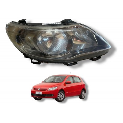 Farol Lado Direito Vw Gol G5 2009 2010 2011 P/recuperar