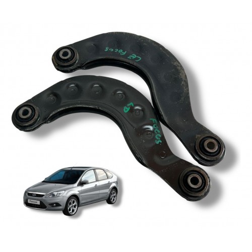Par Braço Curvo Traseiro Ford Focus 2008 Á 2013 Seminovo