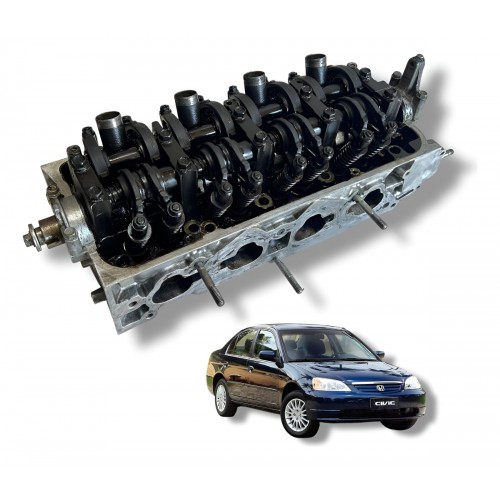 Cabeçote Honda Civic 1.7 2002 2003 2004...
