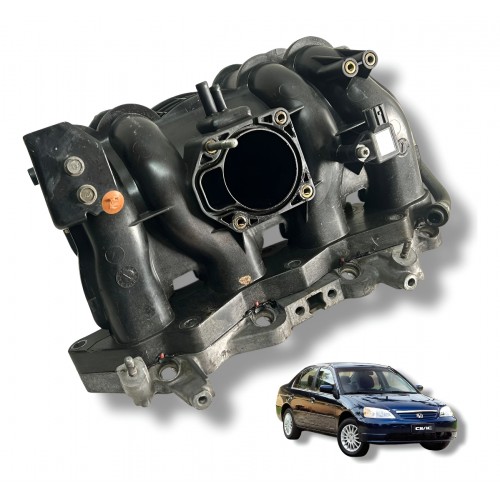 Coletor De Admissão Honda Civic 1.7 200...