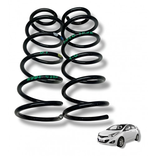 Par De Molas Traseiras Hyundai Hb20 Hatch 2014 2015 2016