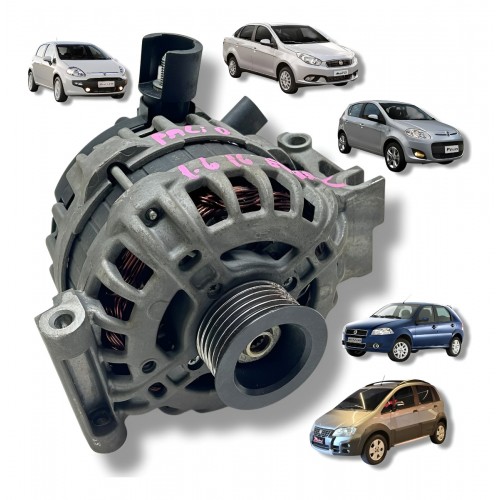 Alternador Palio Idea Punto Siena Doblo 1.6 1.8 Etorq 2014