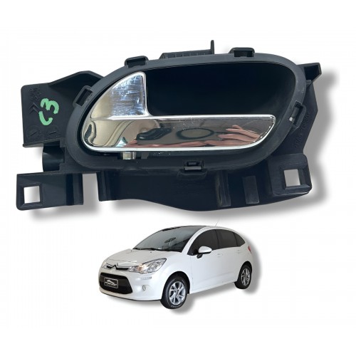 Maçaneta Interna Dianteira Esquerda Citroen C3 2015
