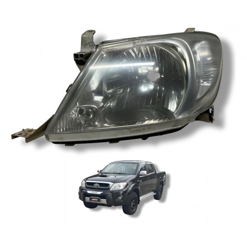 Farol Lado Esquerdo Toyota Hilux 2008 2009 2010