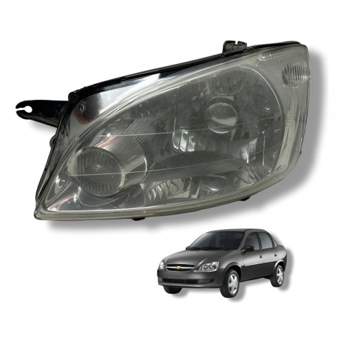 Farol Esquerdo Gm Corsa Classic 2010 2011 2012