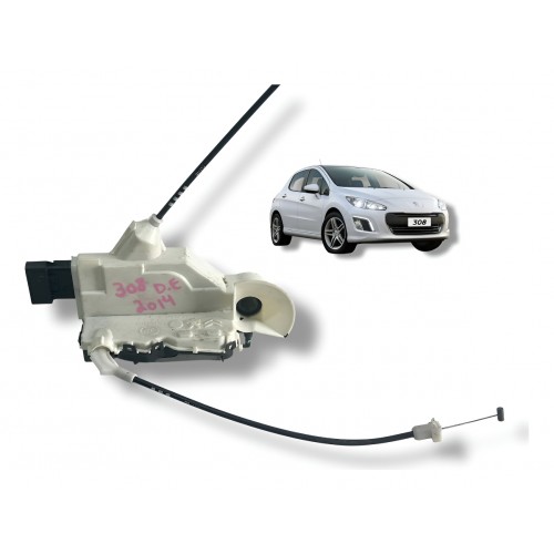 Fechadura Dianteira Esquerda Peugeot 308 2013 2014