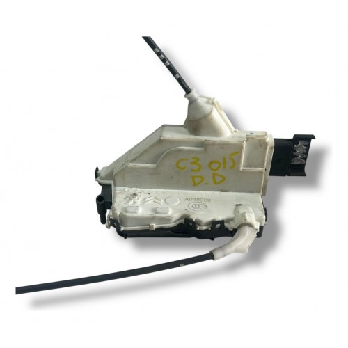 Fechadura Elétrica Dianteira Direita Citroen C3 2014 2015