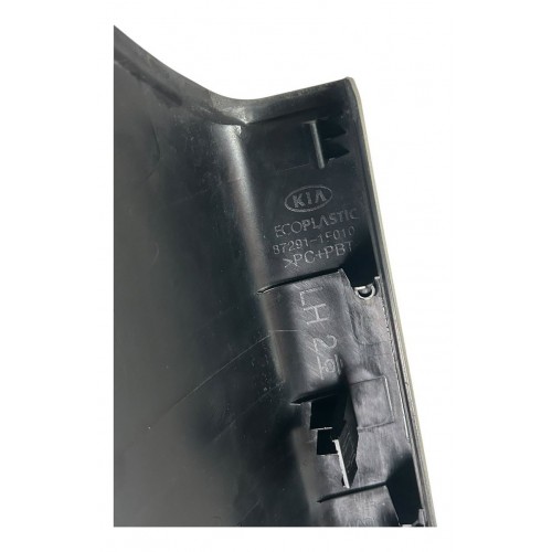Moldura Dianteira Esquerda Rack Teto Kia Sportage 2009 2010 Preto