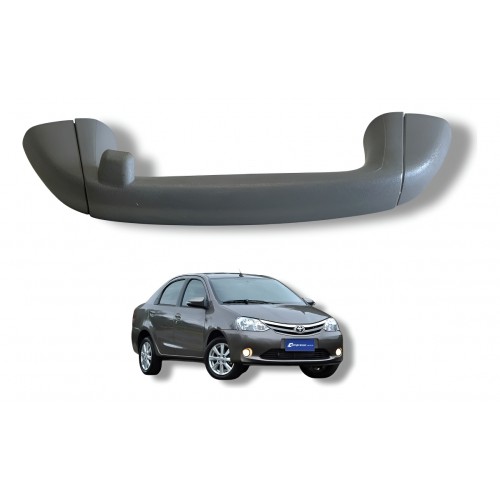 Alça De Teto Traseira Esquerda Toyota Etios 2013 2014 2015 Cinza