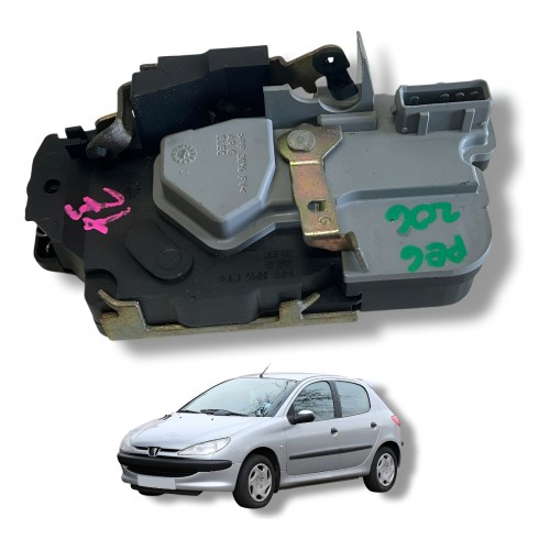 Fechadura Elétrica Traseira Esquerda Peugeot 206 2004 2005