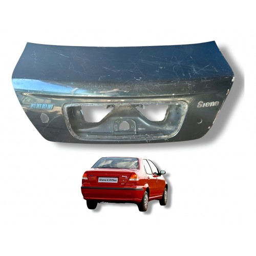 Tampa Traseira Fiat Siena 2001 2002 2003 Detalhe