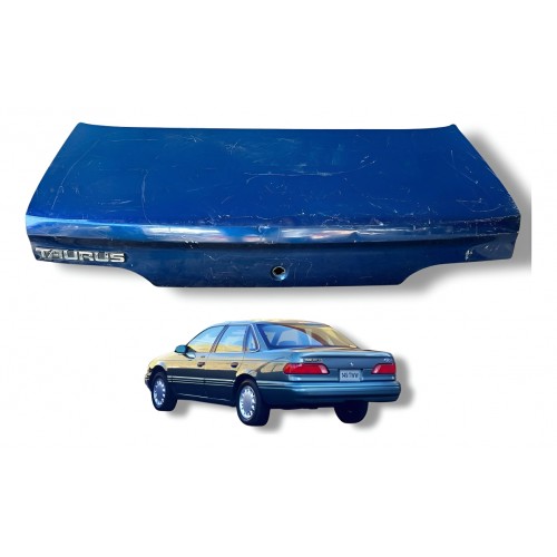 Tampa Traseira Ford Taurus 1994 1995 Azu...