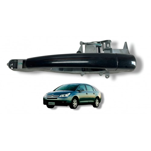 Maçaneta Externa Traseira Esquerda Citroen C4 2008 Á 2013