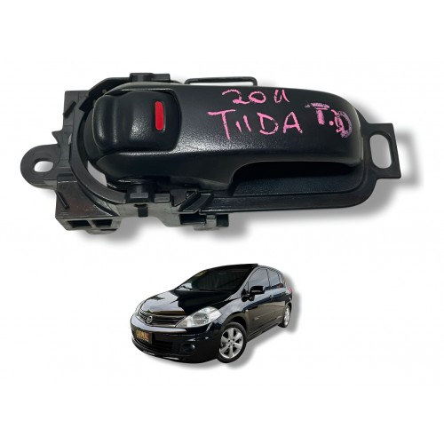 Maçaneta Interna Traseira Direita Nissan Tiida 2011 2012