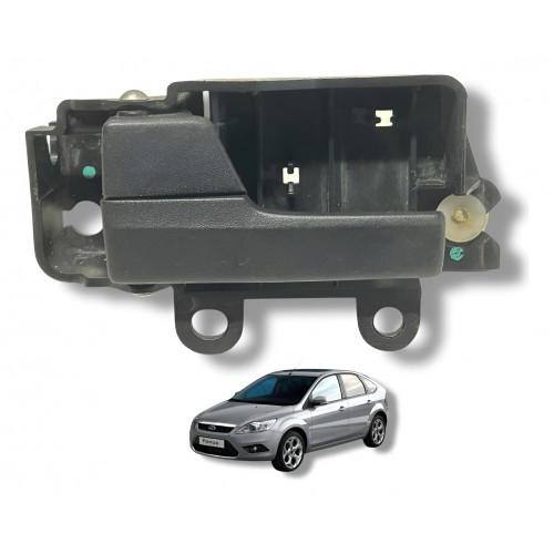 Maçaneta Interna Traseira Esquerda Ford Focus 2009 2010 2011 Preto