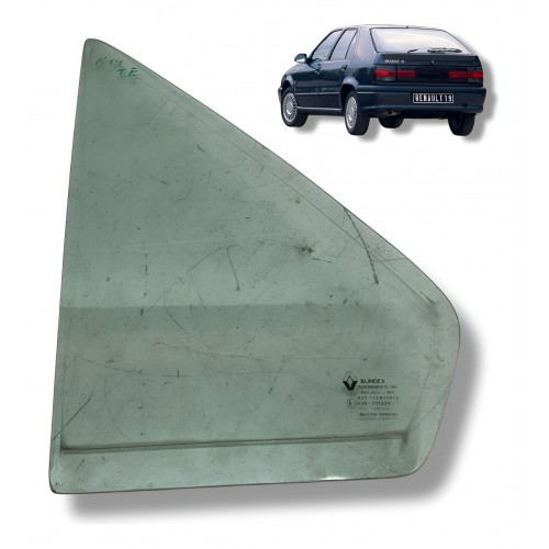 Vidro Fixo Traseiro Esquerdo Renault 19