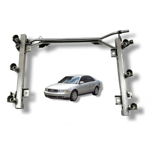 Flauta Dos Bicos Injetores Audi A4 2.8 V6 1997 Á 2002