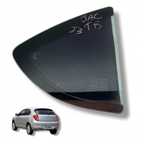 Vidro Fixo Traseiro Direito Jac J3 2011 2012 2013 2014