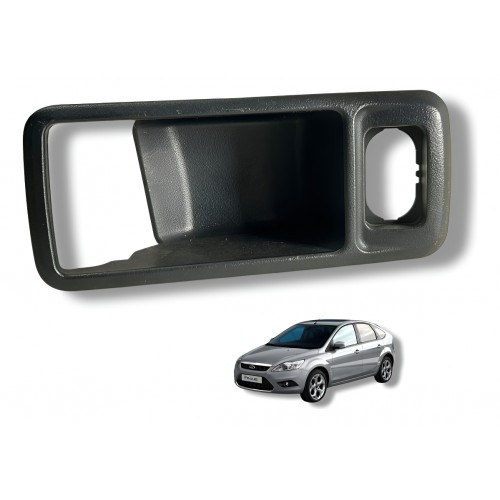 Moldura Maçaneta Interna Traseira Esquerda Ford Focus 2010 Preto