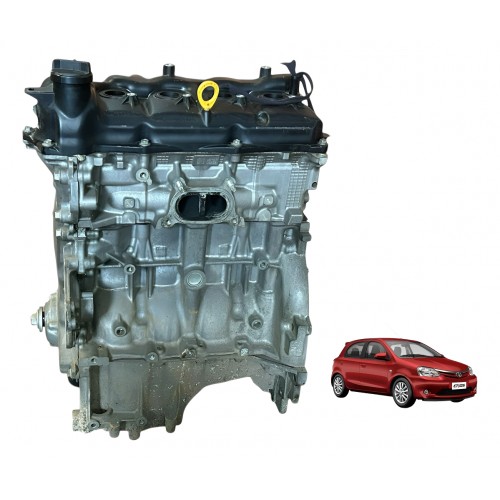Motor Toyota Etios 1.5 16v 2013 2014 2015 2016 96cv C/nf